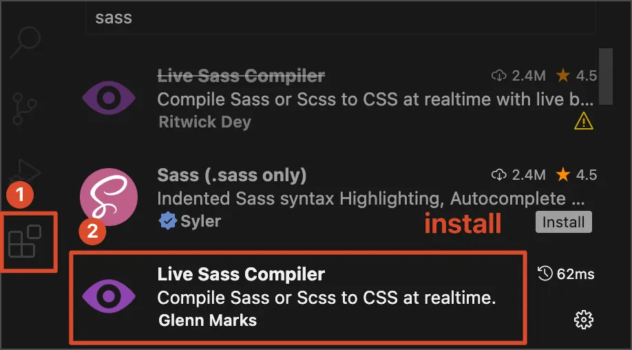 sass complier