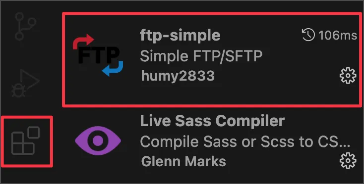 ftp simple 설치
